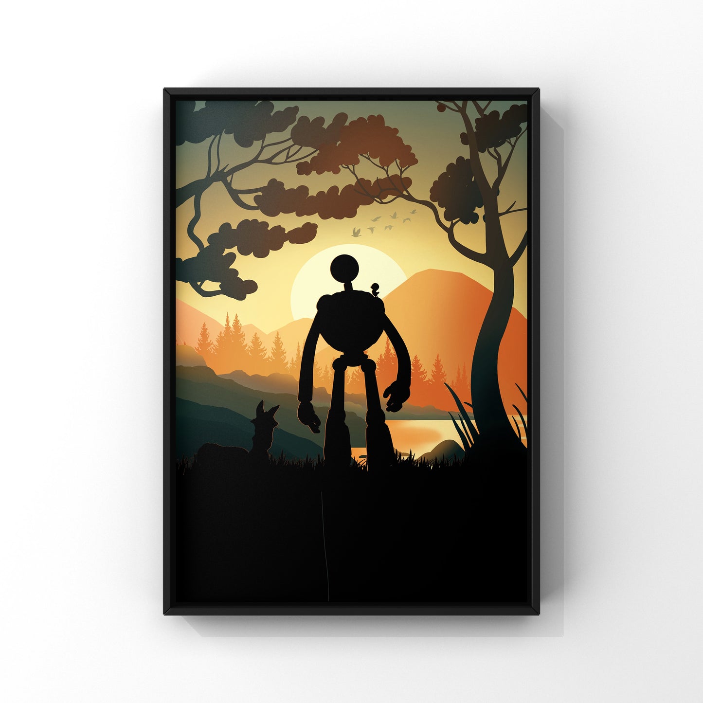 The Wild Robot Poster