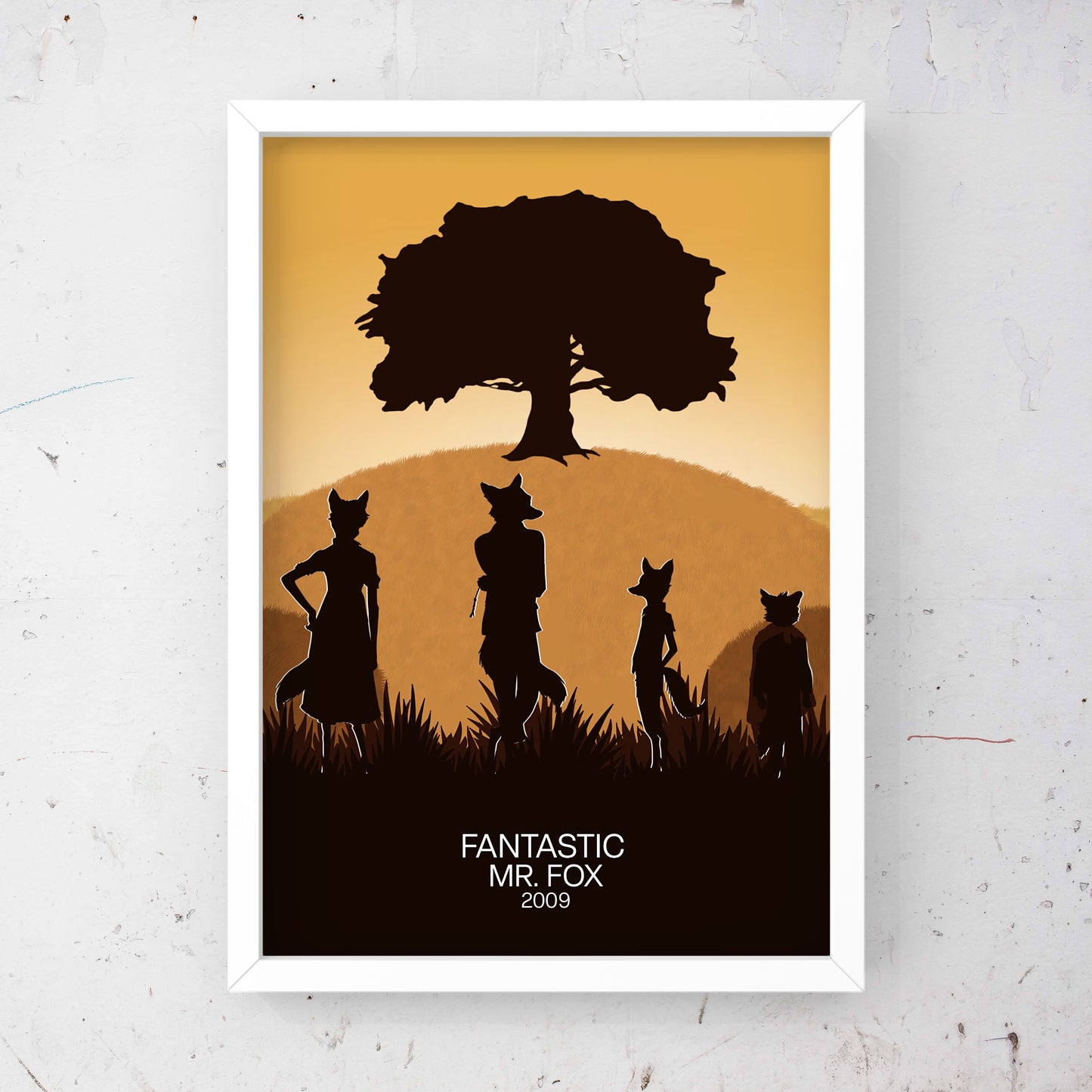 Fantatsic Mr Fox Poster