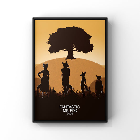 Fantatsic Mr Fox Poster