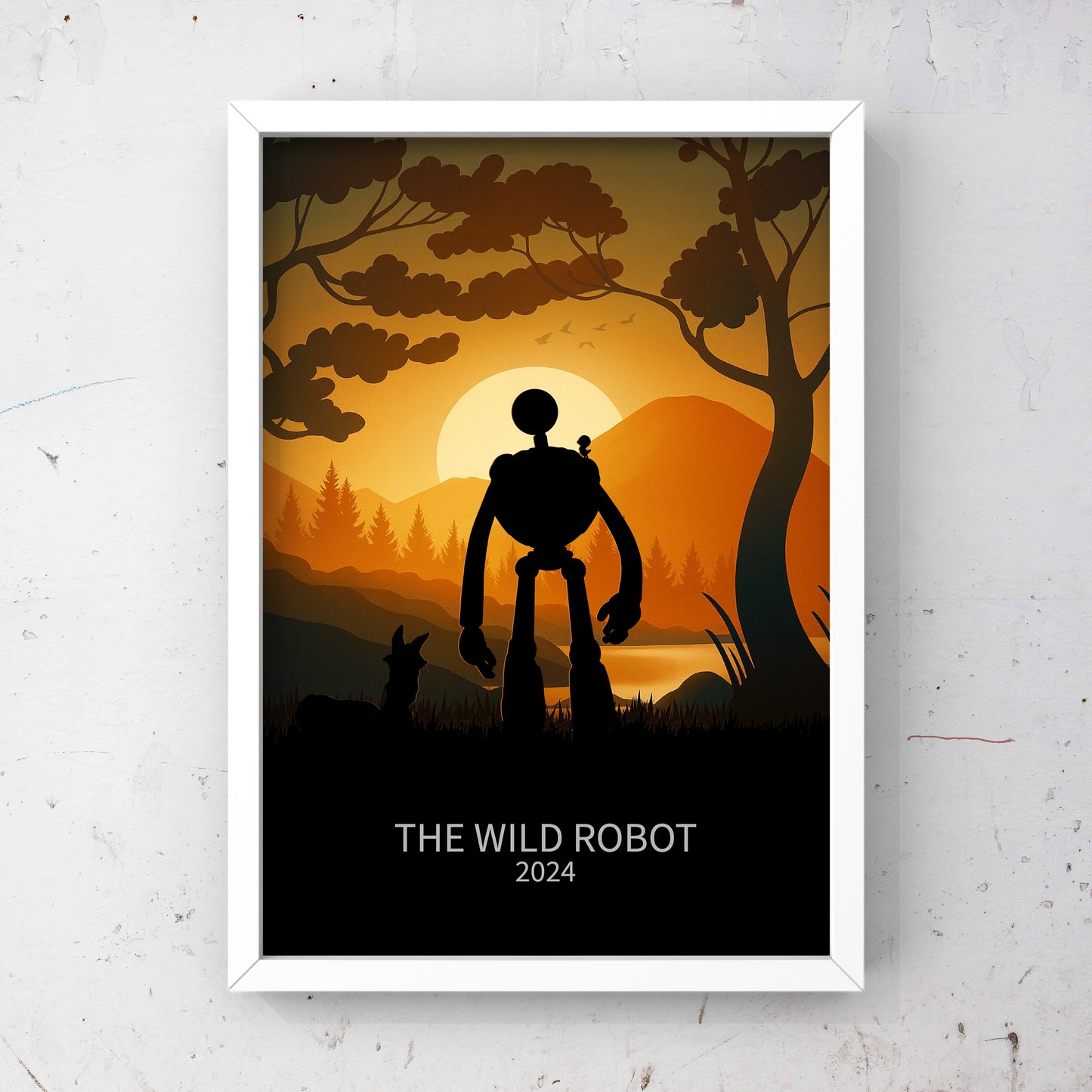 The Wild Robot Poster